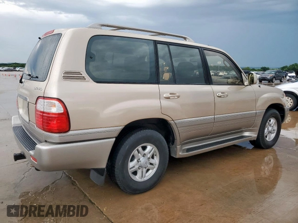 2000 Lexus LX 470 with VIN JT6HT00W8Y0118377, listed as a Copart auction lot 55614435 with 230,542 mi miles and Clean Title. Bid and sale history available at carsss.com. Image 3.