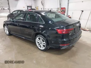 2017 Audi A4 Season of Audi Premium with VIN WAUDNAF43HN050700, listed as a IAAI auction lot 41855538 with 70,958 mi miles. Bid and sale history available at carsss.com. Image 3.