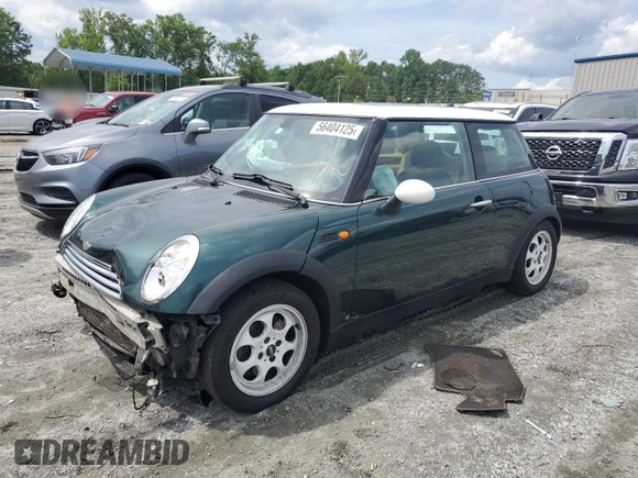 2005 MINI Hardtop z VIN WMWRC33465TC56731, wystawiony jako Copart lot #56404125 z przebiegiem 167 455 mil mil oraz Szkoda całkowita • Salvage title. Historia ofert i sprzedaży dostępna na DreamBid. Obrazek 1.