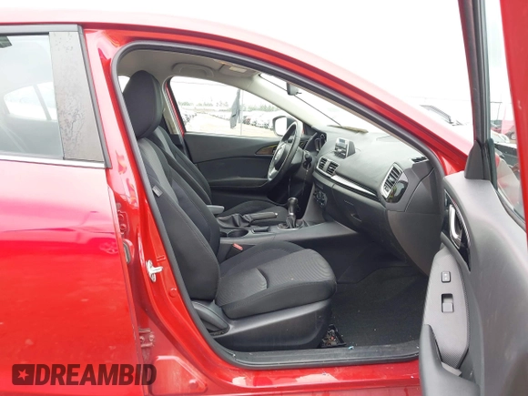 2014 Mazda 3 i Touring z VIN JM1BM1V75E1148848, wystawiony jako IAAI lot #42200934 z przebiegiem 134 176 mil mil oraz . Historia ofert i sprzedaży dostępna na DreamBid. Obrazek 5.