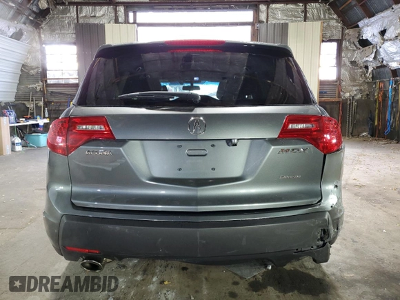 2009 Acura MDX Sport/Pwr Tail Gate with VIN 2HNYD28739H504047, listed as a Copart auction lot 80534994 with 31,153 mi miles and Salvage Title. Bid and sale history available at carsss.com. Image 6.