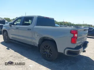 2024 Chevrolet Silverado 1500 Custom with VIN 1GCPABEK7RZ406786, listed as a IAAI auction lot 42031912 with Not Provided miles and . Bid and sale history available at DreamBid. Image 3.