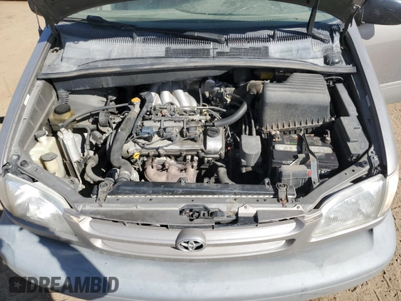 1999 Toyota Sienna LE with VIN 4T3ZF13C4XU142973, listed as a Copart auction lot 49983595 with 206,265 mi miles and Salvage Title. Bid and sale history available at carsss.com. Image 12.
