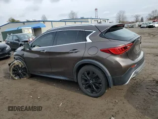 2017 Infiniti QX30 Luxury with VIN SJKCH5CRXHA016187, listed as a Copart auction lot 44020604 with 89,105 mi miles. Bid and sale history available at carsss.com. Image 2.
