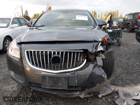 2011 Buick Regal CXL RL4 with VIN W04GS5EC9B1017086, listed as a IAAI auction lot 41070759 with 164,468 mi miles and . Bid and sale history available at DreamBid. Image 12.