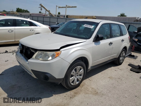 2009 Subaru Forester X with VIN JF2SH61609H793405, listed as a Copart auction lot 60682025 with 152,435 mi miles and Salvage title. Bid and sale history available at DreamBid. Image 1.