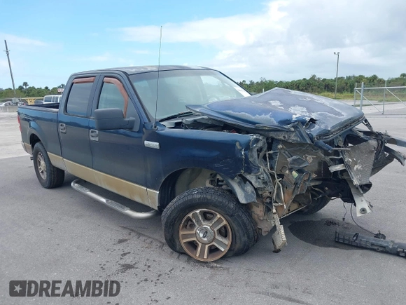 2006 Ford F-150 XLT with VIN 1FTRW14W26FA66615, listed as a IAAI auction lot 40617019 with Not provided miles and . Bid and sale history available at DreamBid. Image 1.