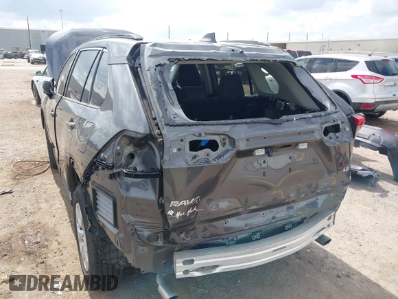 2020 Toyota RAV4 LE with VIN 2T3H1RFV0LW072095, listed as a IAAI auction lot 40847317 with 59,499 mi miles. Bid and sale history available at carsss.com. Image 6.