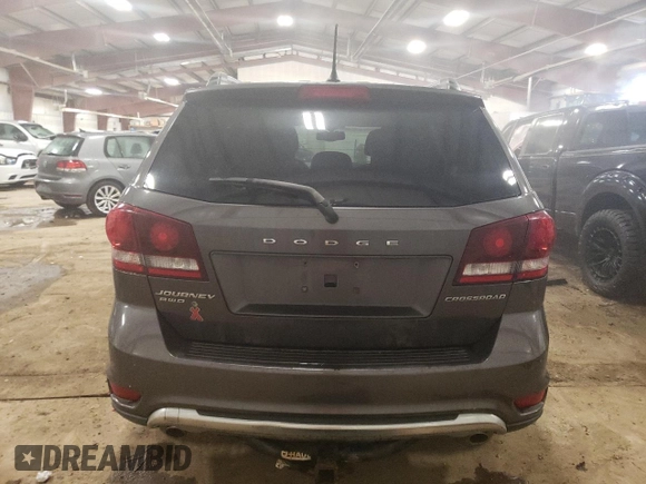 2015 Dodge Journey Crossroad with VIN 3C4PDDGG6FT603267, listed as a Copart auction lot 86985114 with 131,365 mi miles and Clean Title. Bid and sale history available at carsss.com. Image 6.