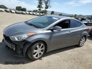 2013 Hyundai Elantra GLS with VIN 5NPDH4AE7DH283954, listed as a Copart auction lot 63371705 with 115,992 mi miles and Salvage title. Bid and sale history available at DreamBid. Image 1.