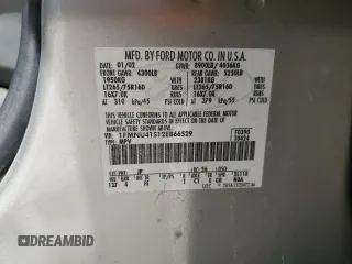 2002 Ford Excursion XLT с VIN 1FMNU41S12EB66529, выставлен на аукционе Copart как лот 49739255 с пробегом 188 896 миль миль и Чистый • Clean title. История ставок и продаж доступна на DreamBid. Изображение 13.