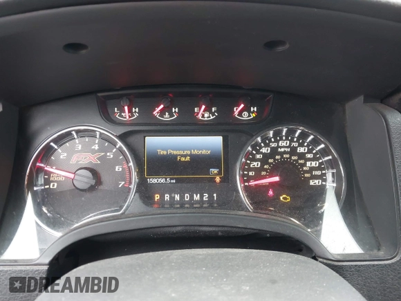 2013 Ford F-150 XL with VIN 1FTFW1ET2DFB98634, listed as a IAAI auction lot 42016749 with 158,056 mi miles. Bid and sale history available at carsss.com. Image 7.