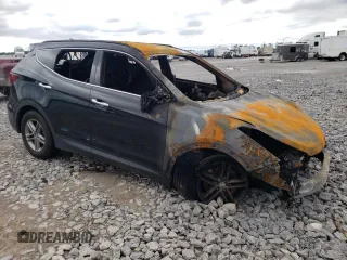 2017 Hyundai Santa Fe 2.4L with VIN 5NMZU3LB1HH029044, listed as a Copart auction lot 61649275 with Not provided miles and Non repairable. Bid and sale history available at DreamBid. Image 4.