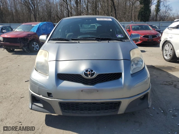 2009 Toyota Yaris with VIN JTDJT903595261036, listed as a Copart auction lot 46598745 with 208,109 mi miles and Clean Title. Bid and sale history available at carsss.com. Image 5.