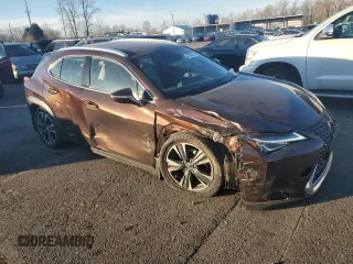 2019 Lexus UX with VIN JTHU9JBH8K2019644, listed as a Copart auction lot 42189425 with 41,704 mi miles and Salvage Title. Bid and sale history available at carsss.com. Image 4.