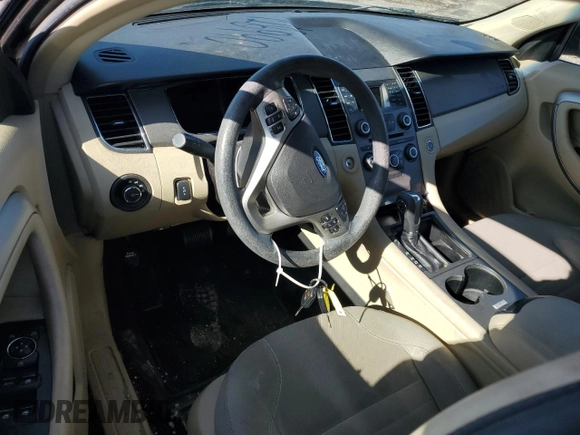 2017 Ford Taurus SE with VIN 1FAHP2D86HG128990, listed as a Copart auction lot 43586595 with 89,620 mi miles and Salvage Title. Bid and sale history available at DreamBid. Image 8.