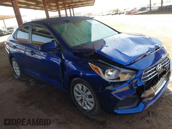 2021 Hyundai Accent SE z VIN 3KPC24A66ME130508, wystawiony jako IAAI lot #42269208 z przebiegiem 84 687 mil mil oraz . Historia ofert i sprzedaży dostępna na DreamBid. Obrazek 1.