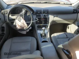 2006 Mercedes-Benz C 230 Sport with VIN WDBRF52H16F781671, listed as a Copart auction lot 50210325 with Not Provided miles and Salvage Title. Bid and sale history available at carsss.com. Image 8.