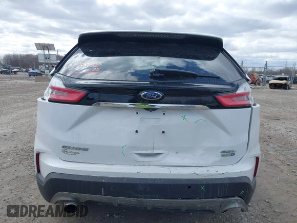 2019 Ford Edge SEL with VIN 2FMPK4J91KBB15166, listed as a IAAI auction lot 42018927 with 131,732 mi miles. Bid and sale history available at carsss.com. Image 16.