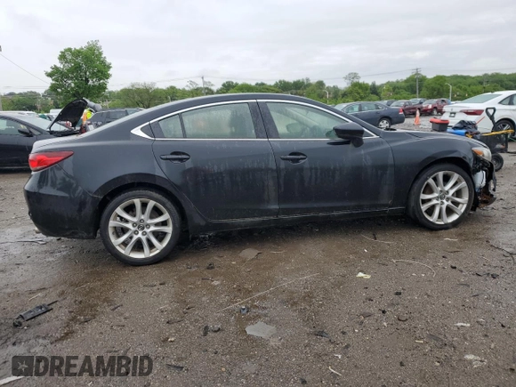 2014 Mazda 6 i Touring with VIN JM1GJ1V56E1106475, listed as a Copart auction lot 55344155 with 86,757 mi miles and Clean Title. Bid and sale history available at DreamBid. Image 3.
