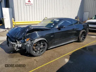 2016 Ford Mustang GT with VIN 1FA6P8CF4G5264541, listed as a Copart auction lot 50101915 with 82,824 mi miles and Salvage title. Bid and sale history available at DreamBid. Image 1.