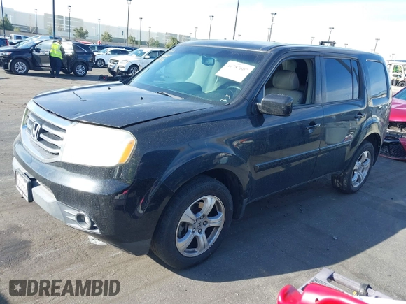 2013 Honda Pilot EX-L z VIN 5FNYF3H51DB015326, wystawiony jako IAAI lot #41787607 z przebiegiem 160 422 mil mil oraz . Historia ofert i sprzedaży dostępna na DreamBid. Obrazek 2.