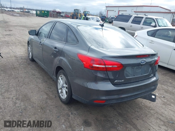 2016 Ford Focus SE with VIN 1FADP3F24GL378506, listed as a IAAI auction lot 41739169 with 50,861 mi miles. Bid and sale history available at carsss.com. Image 3.