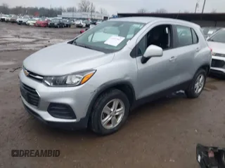 2020 Chevrolet Trax LS with VIN 3GNCJNSBXLL112258, listed as a IAAI auction lot 41657907 with 133,412 mi miles. Bid and sale history available at carsss.com. Image 2.