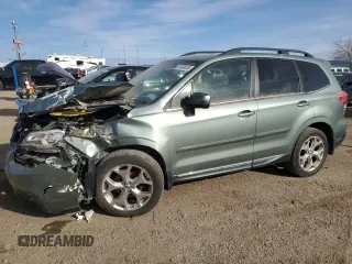 2017 Subaru Forester Touring with VIN JF2SJAWC8HH577564, listed as a Copart auction lot 50696055 with 90,365 mi miles and Salvage Title. Bid and sale history available at DreamBid. Image 1.