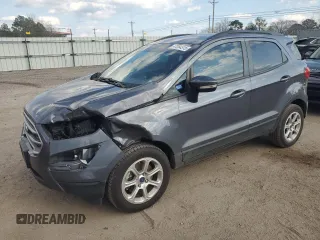 2021 Ford EcoSport SE with VIN MAJ3S2GE3MC449686, listed as a Copart auction lot 47084515 with 46,746 mi miles and Salvage Title. Bid and sale history available at carsss.com. Image 1.