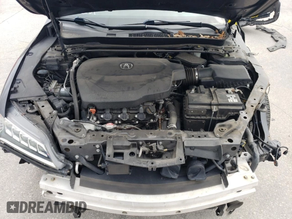 2016 Acura TLX Advance with VIN 19UUB3F70GA002970, listed as a Copart auction lot 54782385 with 83,788 mi miles and Salvage title. Bid and sale history available at DreamBid. Image 11.