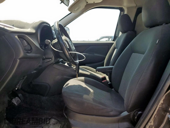 2015 Ram ProMaster City Cargo Tradesman with VIN ZFBERFAT2F6A82042, listed as a Copart auction lot 52631715 with 175,988 mi miles and Salvage title. Bid and sale history available at DreamBid. Image 7.