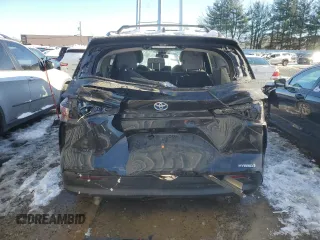 2024 Toyota Sienna LE with VIN 5TDBRKEC3RS187385, listed as a Copart auction lot 41444725 with 43,309 mi miles and Salvage Title. Bid and sale history available at carsss.com. Image 6.