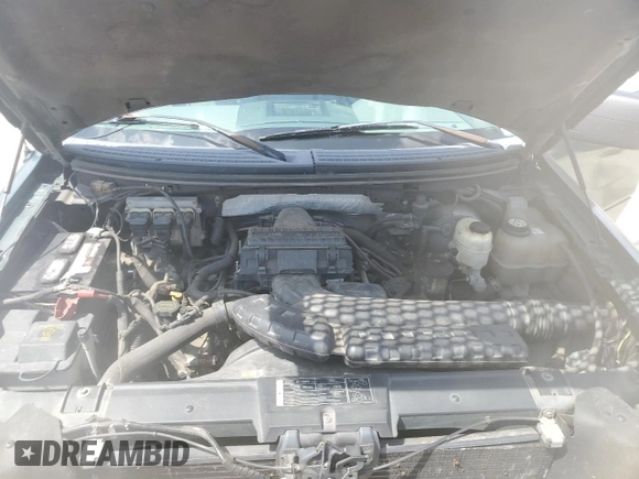 2007 Ford F-150 XL with VIN 1FTPX12V17FA62443, listed as a Copart auction lot 56409265 with 154,733 mi miles and Salvage title. Bid and sale history available at DreamBid. Image 11.