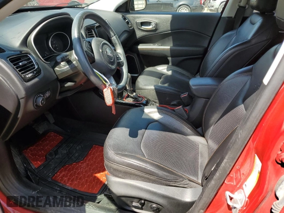 2019 Jeep Compass Limited с VIN 3C4NJDCB4KT723251, выставлен на аукционе Copart как лот 58082505 с пробегом 97 374 миль миль и Списание • Salvage title. История ставок и продаж доступна на DreamBid. Изображение 7.