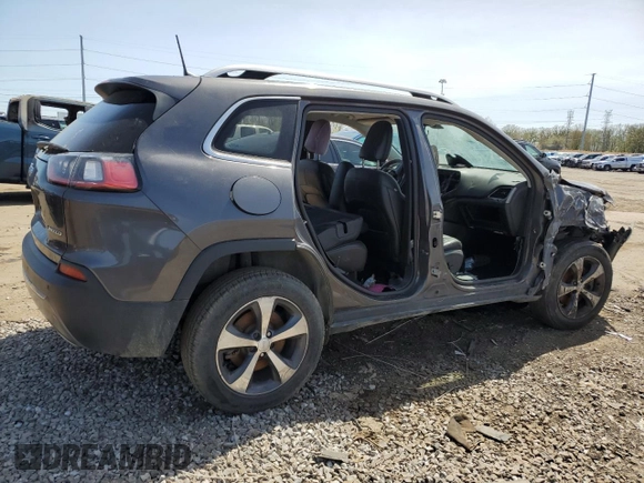 2019 Jeep Cherokee Limited с VIN 1C4PJMDN3KD356088, выставлен на аукционе Copart как лот 54826835 с пробегом Не указан миль и На запчасти • Non repairable. История ставок и продаж доступна на DreamBid. Изображение 3.