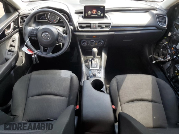 2016 Mazda 3 i Sport with VIN 3MZBM1J76GM286195, listed as a Copart auction lot 50806685 with 92,032 mi miles and Salvage Title. Bid and sale history available at DreamBid. Image 8.