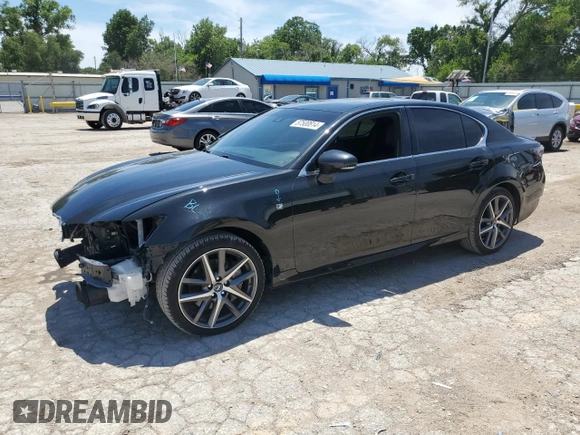 2016 Lexus GS 350 with VIN JTHCZ1BL4GA002269, listed as a Copart auction lot 57500814 with 100,831 mi miles and Salvage Title. Bid and sale history available at carsss.com. Image 1.