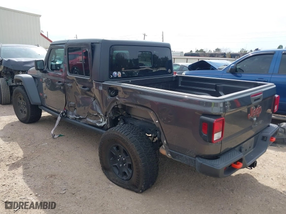 2022 Jeep Gladiator Mojave with VIN 1C6JJTEG5NL125968, listed as a IAAI auction lot 41654201 with 76,294 mi miles. Bid and sale history available at carsss.com. Image 3.