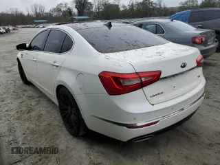 2015 Kia Cadenza Premium with VIN KNALN4D76F5191039, listed as a Copart auction lot 80936574 with 135,299 mi miles and Salvage Title. Bid and sale history available at carsss.com. Image 2.