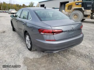 2020 Volkswagen Passat 2.0T SE with VIN 1VWSA7A3XLC008128, listed as a Copart auction lot 40368853 with 61,197 mi miles. Bid and sale history available at carsss.com. Image 3.