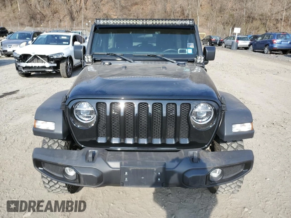 2022 Jeep Wrangler Unlimited Sport S with VIN 1C4HJXDG8NW200371, listed as a Copart auction lot 52548715 with 15,902 mi miles and Salvage Title. Bid and sale history available at DreamBid. Image 5.