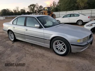 2001 BMW 7 Series 740iA with VIN WBAGG83431DN87275, listed as a Copart auction lot 82208534 with 92,839 mi miles and Clean Title. Bid and sale history available at carsss.com. Image 4.
