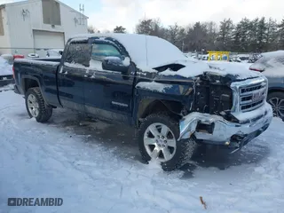 2015 GMC Sierra 1500 SLE with VIN 1GTV2UEC3FZ421998, listed as a IAAI auction lot 41566230 with 148,768 mi miles. Bid and sale history available at carsss.com. Image 1.
