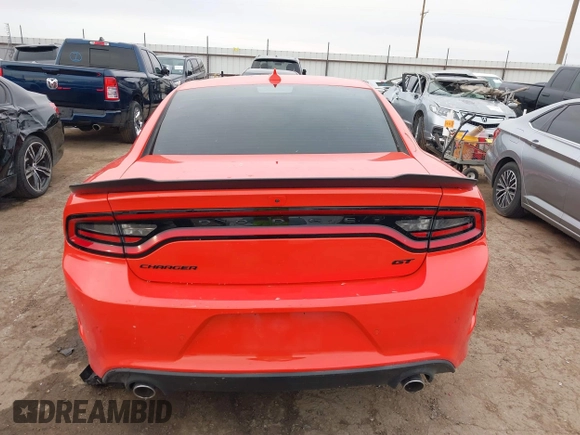 2023 Dodge Charger GT with VIN 2C3CDXHG9PH603681, listed as a IAAI auction lot 41599084 with 8,735 mi miles and . Bid and sale history available at carsss.com. Image 16.