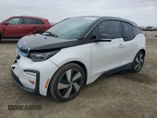 2019 BMW i3 with VIN WBY8P4C51K7D29668, listed as a Copart auction lot 54109145 with 33,626 mi miles and Salvage title. Bid and sale history available at DreamBid. Image 1.