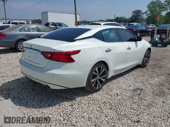 2017 Nissan Maxima SL with VIN 1N4AA6AP7HC449675, listed as a IAAI auction lot 42802237 with 95,996 mi miles and . Bid and sale history available at DreamBid. Image 4.