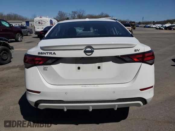 2021 Nissan Sentra SV z VIN 3N1AB8CV0MY226154, wystawiony jako Copart lot #51447225 z przebiegiem 31 292 mil mil oraz Szkoda całkowita • Salvage title. Historia ofert i sprzedaży dostępna na DreamBid. Obrazek 6.