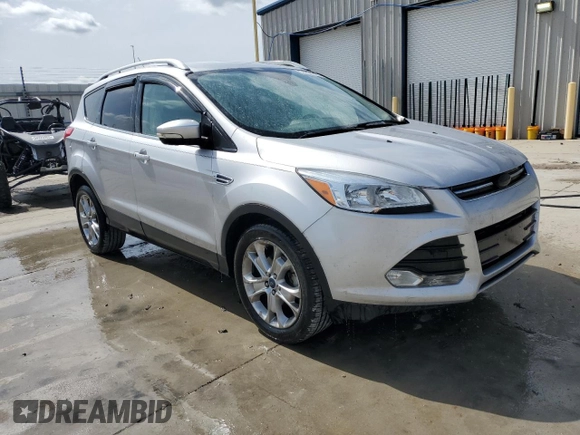 2015 Ford Escape Titanium with VIN 1FMCU0JX0FUA05189, listed as a Copart auction lot 51254255 with 150,304 mi miles and Salvage Title. Bid and sale history available at carsss.com. Image 4.