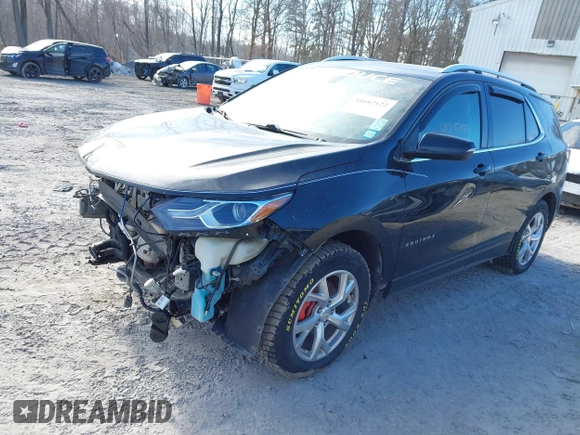 2018 Chevrolet Equinox LT with VIN 2GNAXTEX9J6274675, listed as a IAAI auction lot 41682122 with 97,600 mi miles. Bid and sale history available at carsss.com. Image 2.